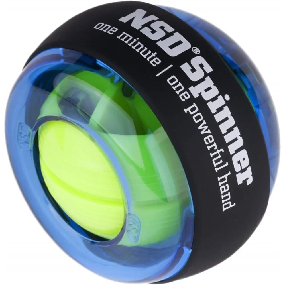 Essential Crystal Spinner Gyro Ball | Grip Strengthener for Forearms, Wrist & Ha - Picture 5 of 9